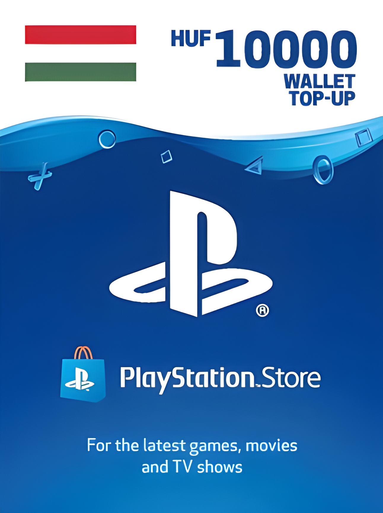 PlayStation Network Gift Card 10000 HUF - PSN Hungary