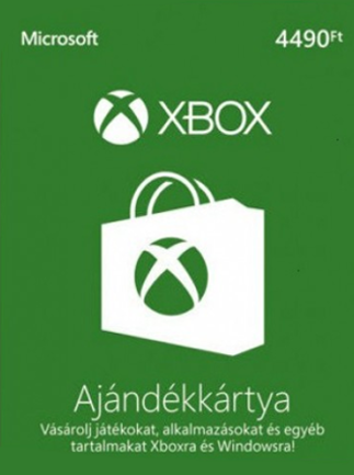 Xbox Live Gift Card 4490 HUF - Hungary