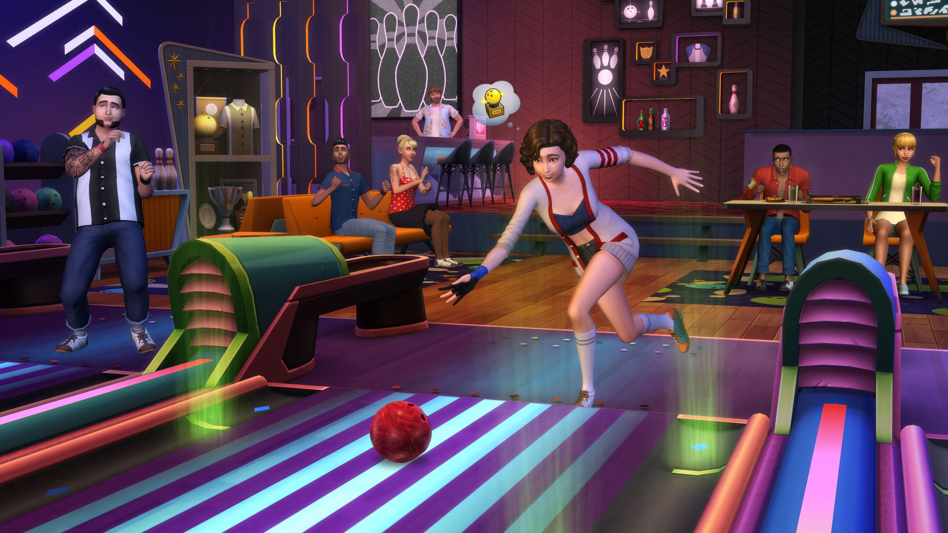 The Sims 4 Bowling Night Stuff ( )