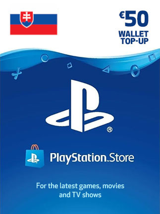 PlayStation Network Gift Card 50 EUR - PSN Slovakia
