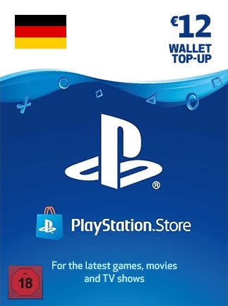 PlayStation Network Gift Card 12 EUR - PSN Germany
