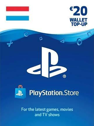 PlayStation Network Gift Card 20 EUR - PSN Key - LUXEMBOURG