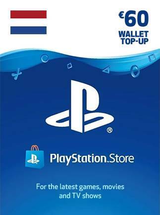 PlayStation Network Gift Card 60 EUR - PSN Key - NETHERLANDS