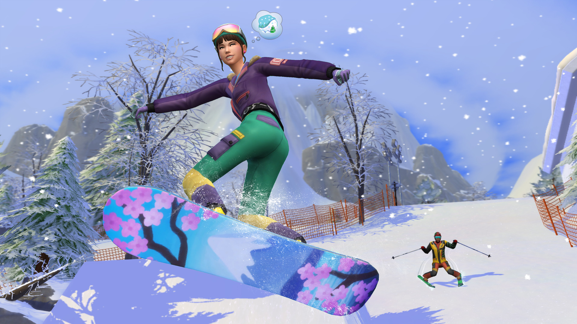 The Sims 4 Snowy Escape Pack screenshot 1
