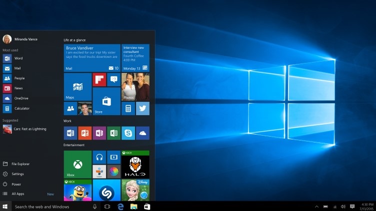 Microsoft Windows 10 Pro N screenshot 1