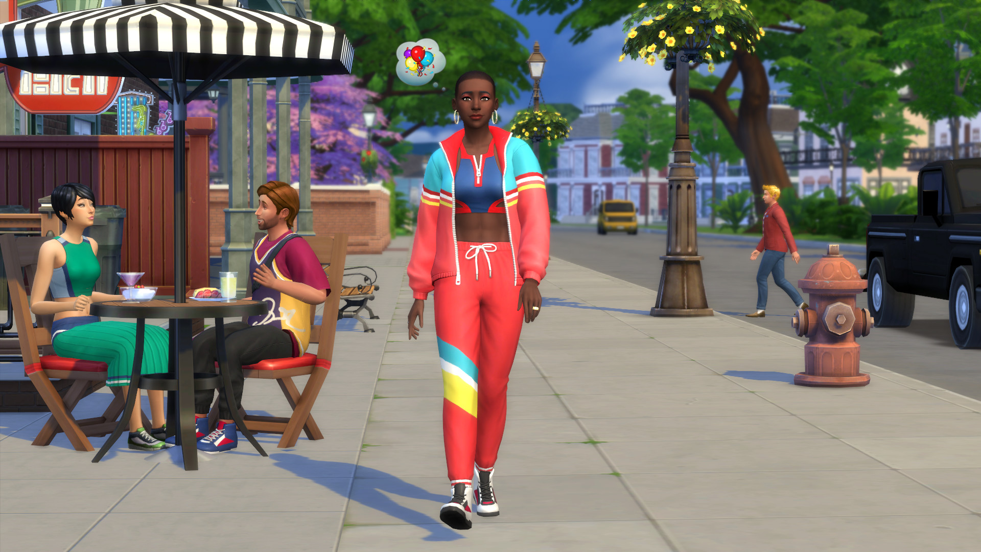 The Sims 4 Throwback Fit Kit screenshot 1