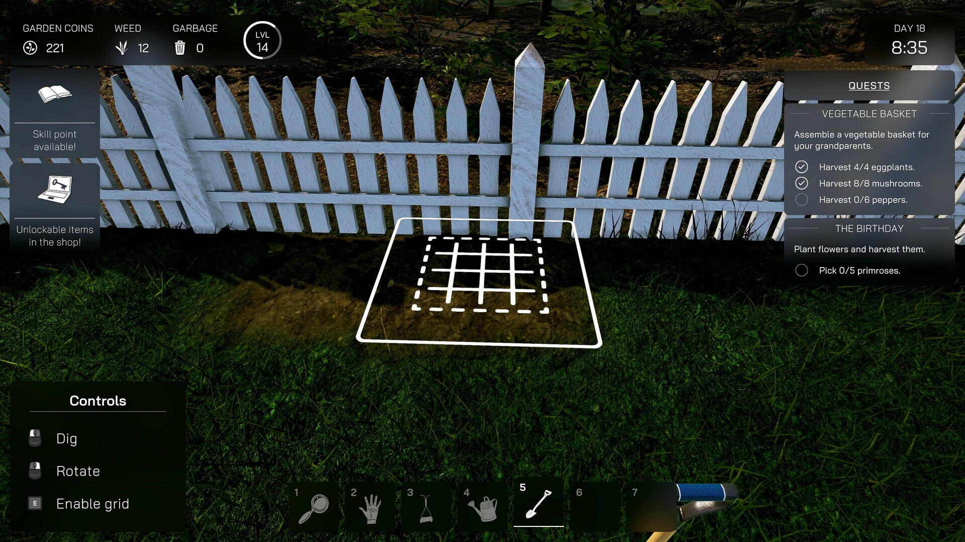Garden Simulator (Nintendo Switch) captură 2