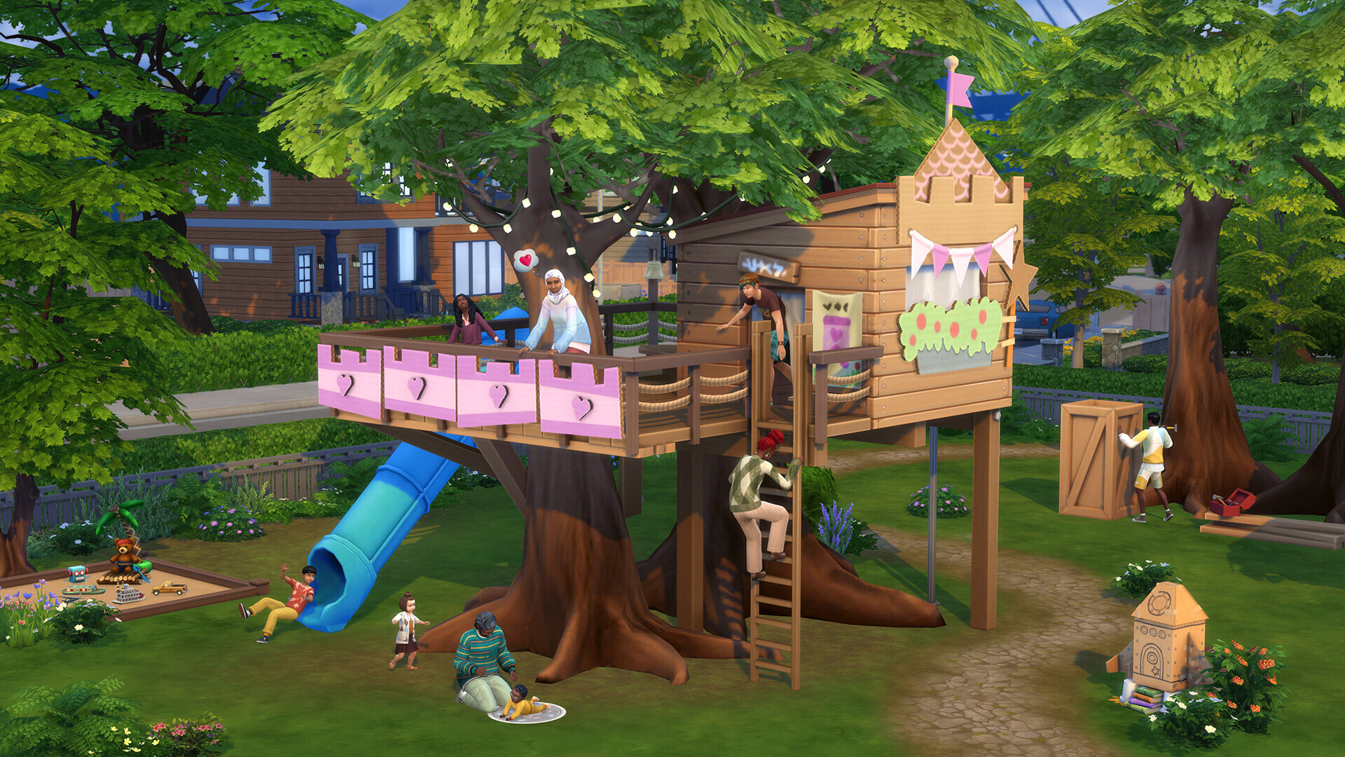 The Sims 4 Growing Together screenshot 1