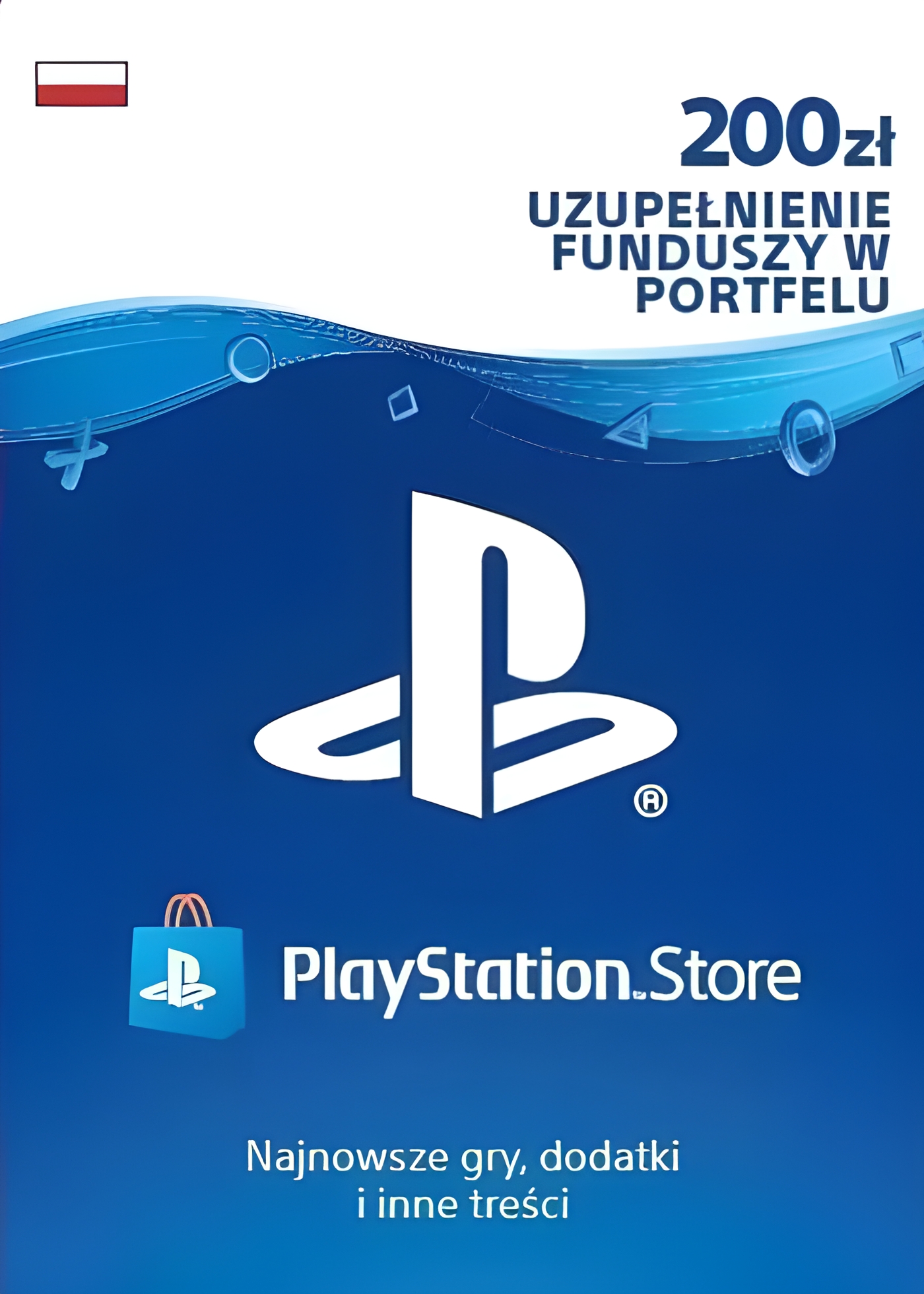 PlayStation Network Gift Card 200 PLN - PSN Poland