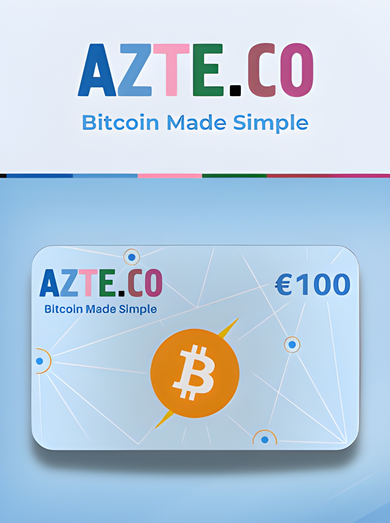 Azteco Bitcoin Lightning Voucher 100 EUR - Azteco