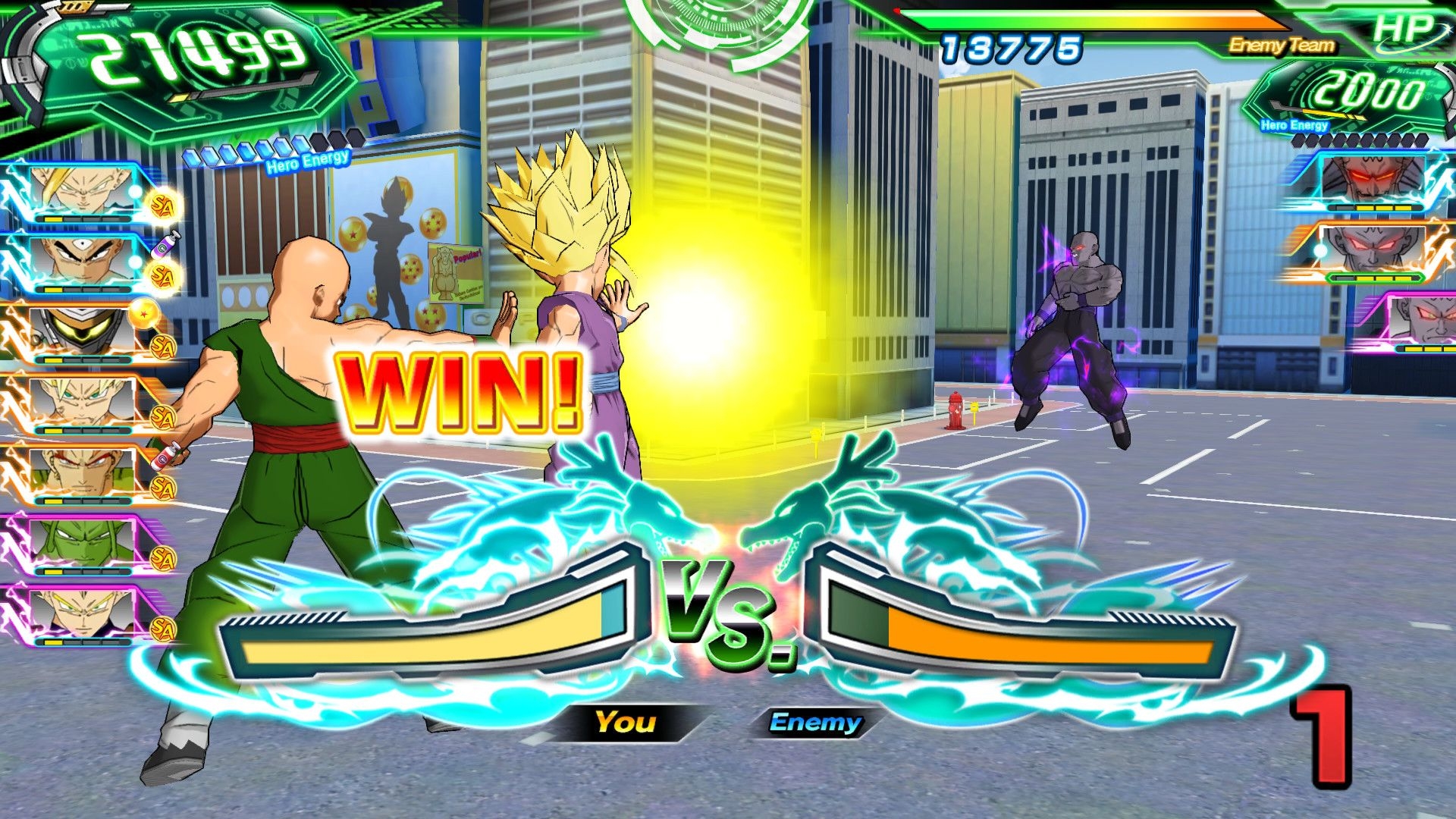 SUPER DRAGON BALL HEROES WORLD MISSION Nintendo captură 1