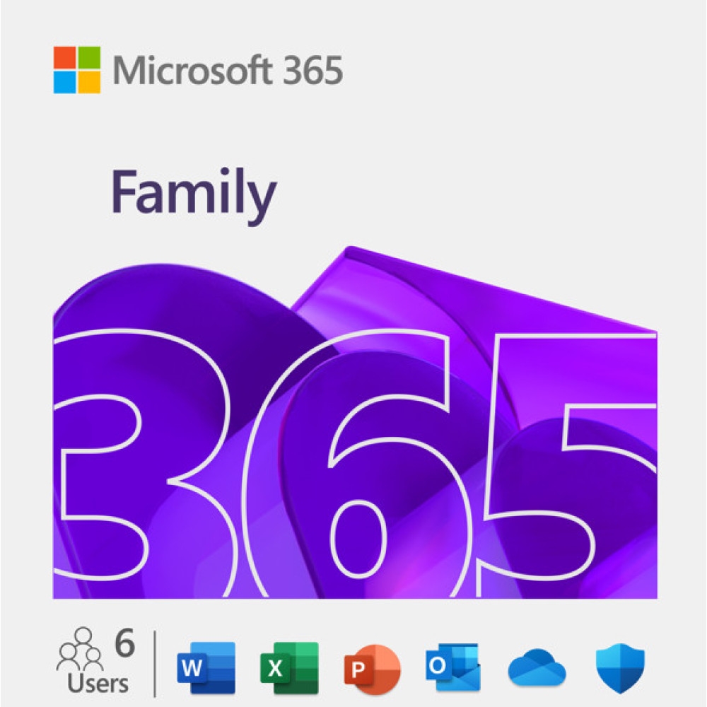 Microsoft 365 Family 1 Év 6 Felhasználó - Microsoft - SLOVENIA & OTHER