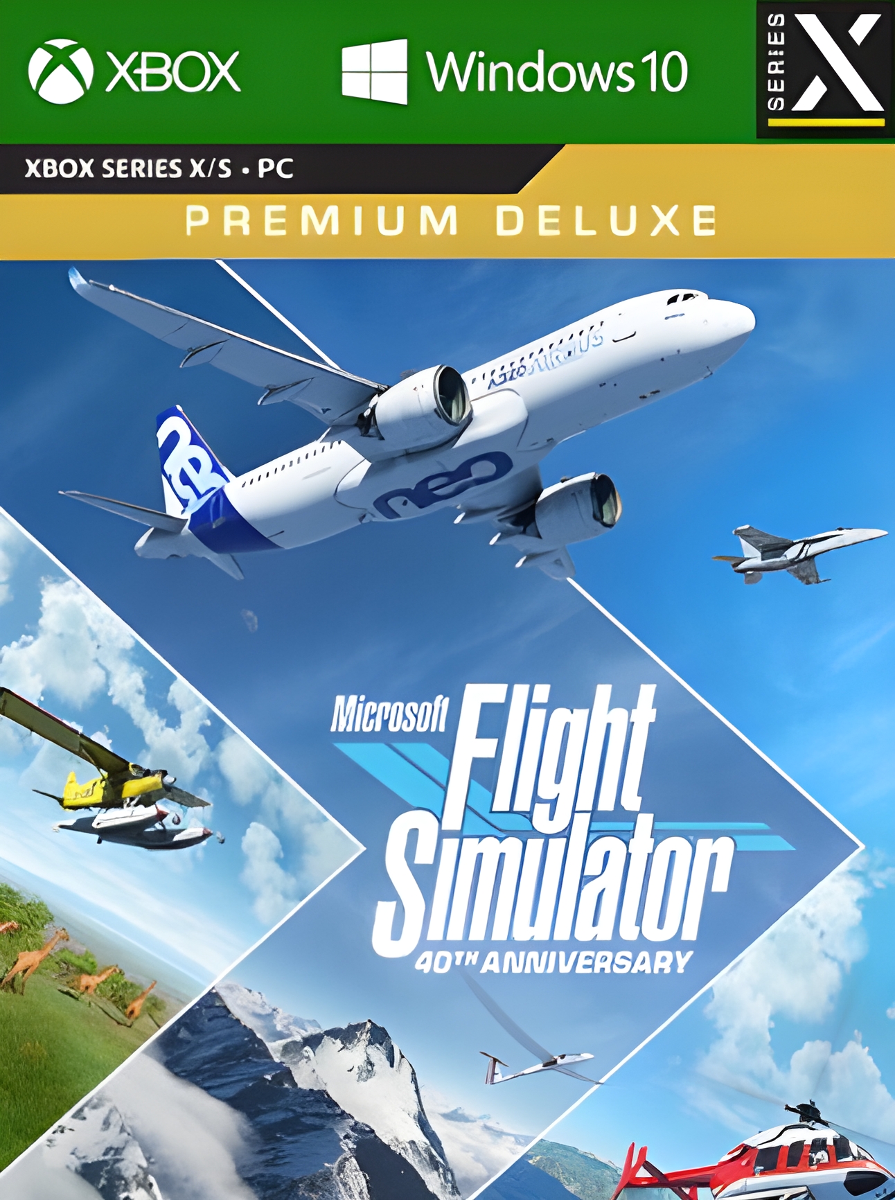 Microsoft Flight Simulator | Premium Deluxe 40th Anniversary Edition ( , Windows 10) - EUROPE RESTRICTED