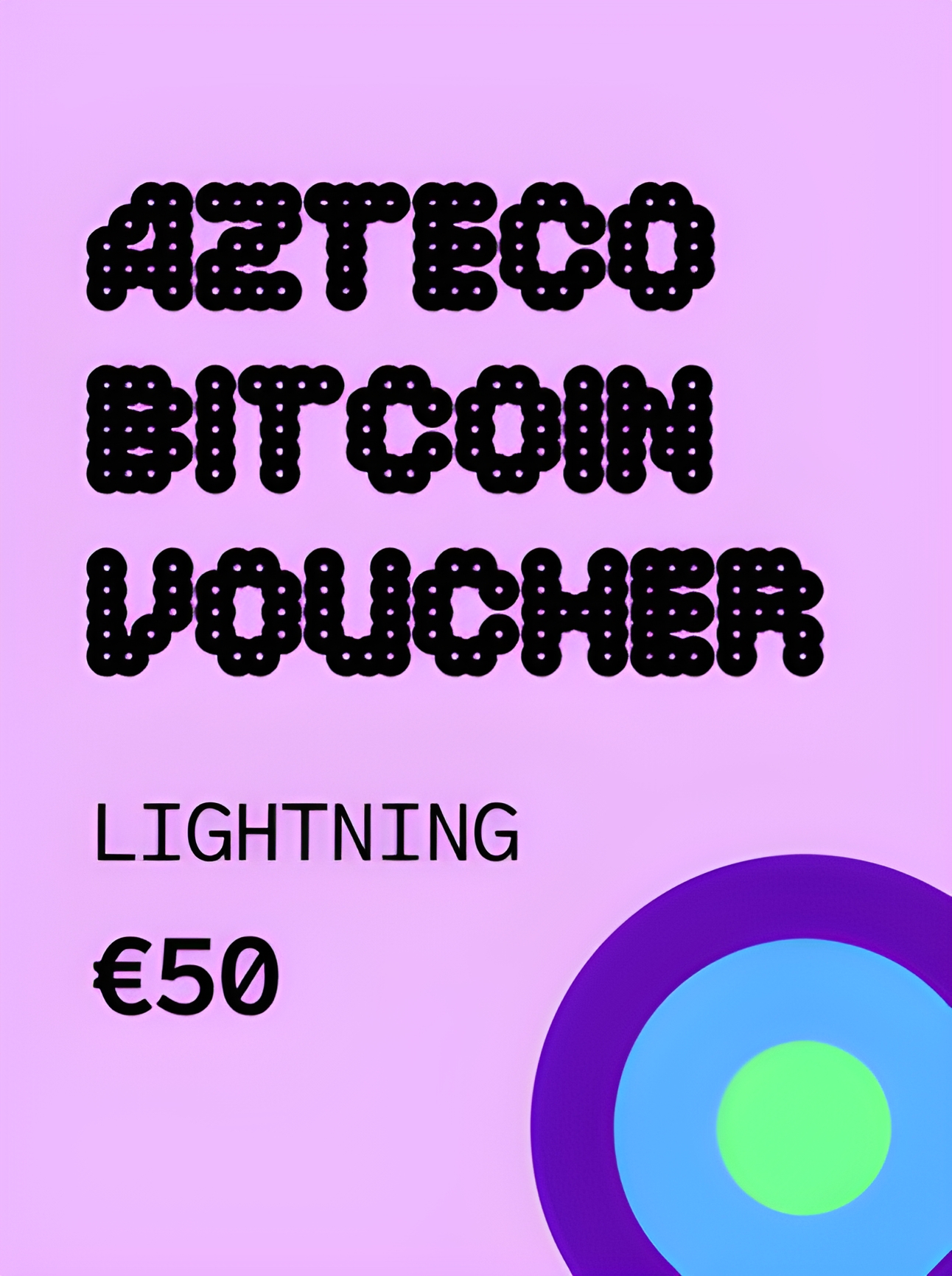 Azteco Bitcoin Lightning Voucher 50 EUR - Azteco