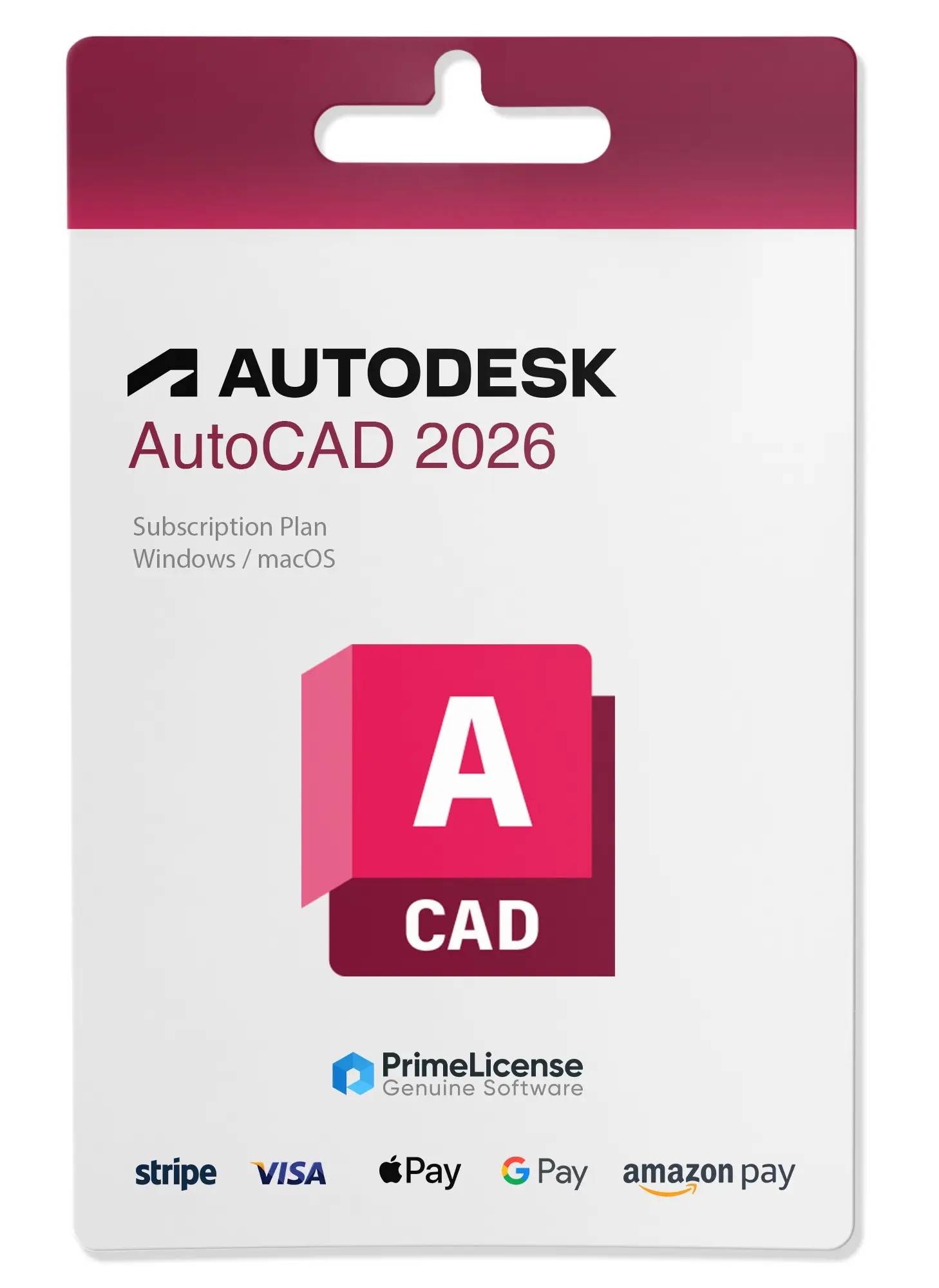 Autodesk AutoCAD 2026 For Windows 1 Év License