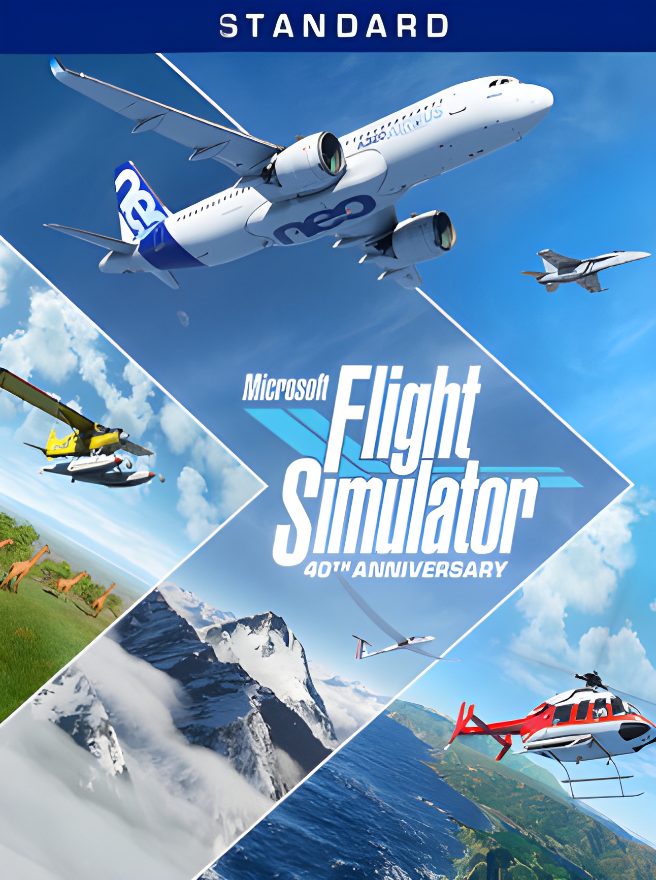 Microsoft Flight Simulator | Standard 40th Anniversary Edition ( , Windows 10) - Microsoft - EUROPE RESTRICTED