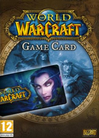 World of Warcraft Time Card 30 Nap ROPE