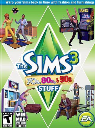 The Sims 3 70s, 80s, & 90s Stuff