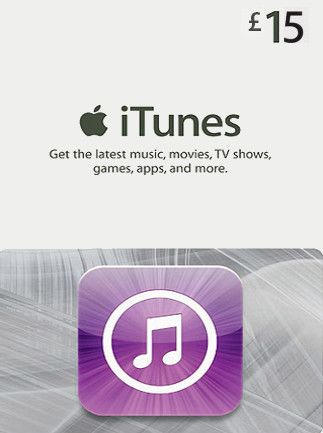 Apple iTunes Gift Card 15 GBP - iTunes Key - United Kingdom