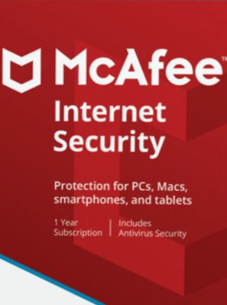 McAfee Internet Security 3 Devices 1 Year Key