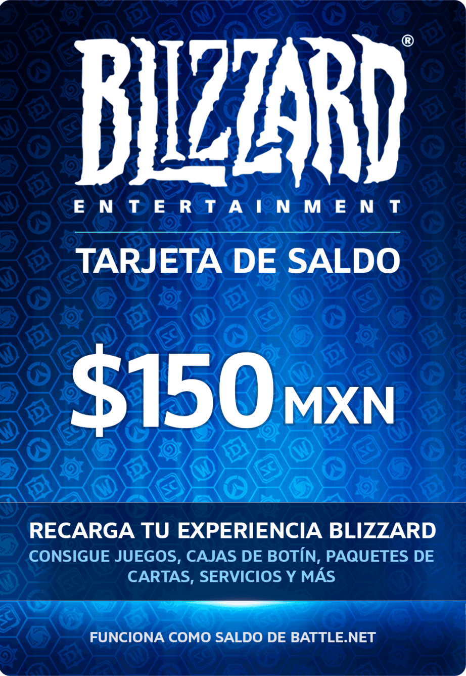 Blizzard Gift Card 150 MXN Battle.net - Mexico