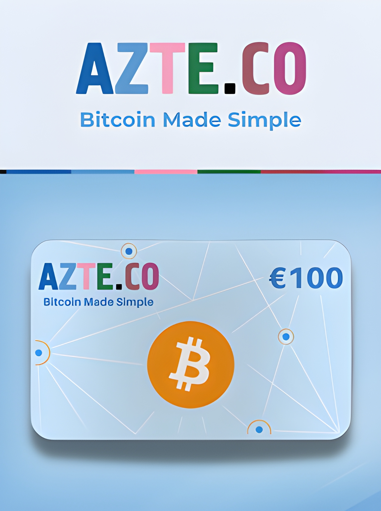 Azteco Bitcoin On-Chain Voucher 100 EUR - Azteco