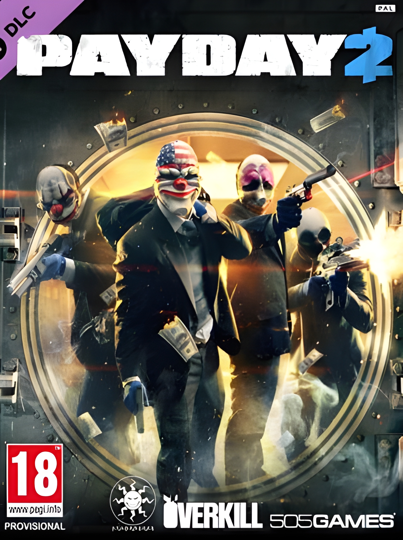 PAYDAY 2: Lycanwulf and The One Below Mask