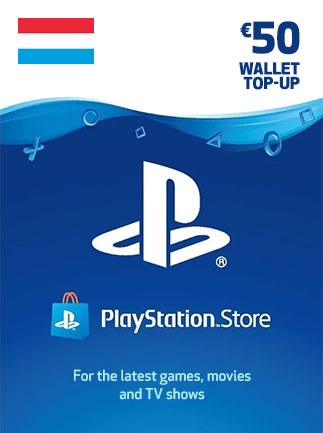 PlayStation Network Gift Card 50 EUR PSN LUXEMBOURG