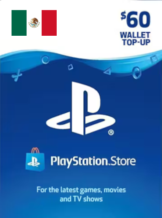 PlayStation Network Gift Card 60 USD - PSN Key - MEXICO