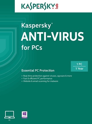 Kaspersky Anti-Virus 2021 2 Eszköz 1 Év Kaspersky