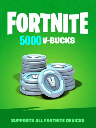 Fortnite 5000 V-Bucks - BELGIUM