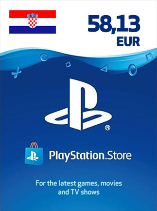 PlayStation Network Gift Card 58.13 EUR (438 HRK) - PSN Key - CROATIA