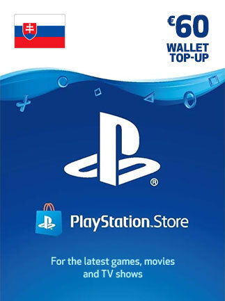 PlayStation Network Gift Card 60 EUR - PSN Key - SLOVAKIA