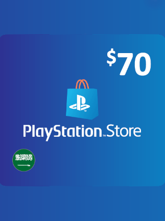 PlayStation Network Gift Card 70 USD - PSN Key - SAUDI ARABIA