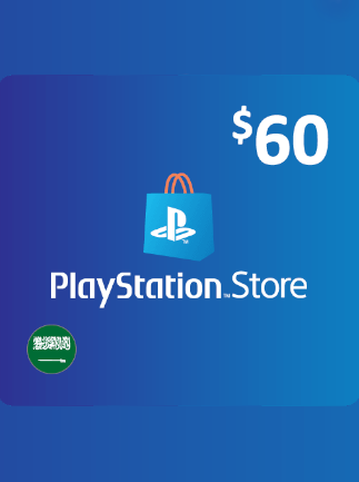 PlayStation Network Gift Card 60 USD - PSN Key - SAUDI ARABIA