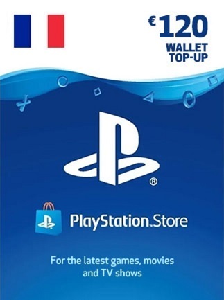 PlayStation Network Gift Card 120 EUR - PSN Key - FRANCE