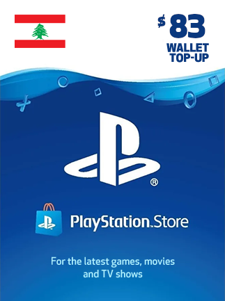 PlayStation Network Gift Card 83 USD - PSN Key - LEBANON