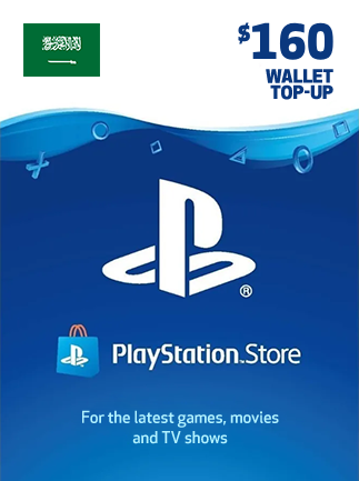 PlayStation Network Gift Card 160 USD - PSN Key - SAUDI ARABIA