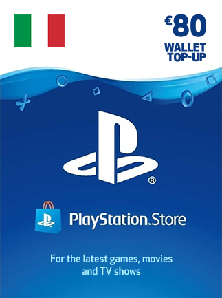 PlayStation Network Gift Card 80 EUR - PSN Key - ITALY