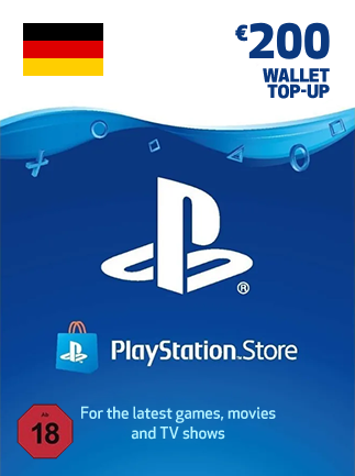 PlayStation Network Gift Card 200 EUR - PSN Key - GERMANY