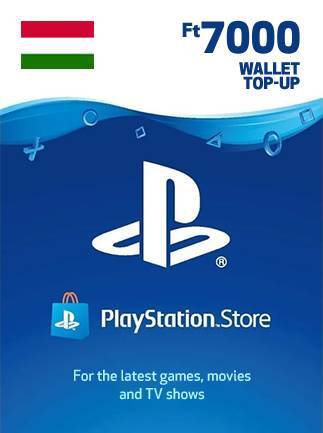 PlayStation Network Gift Card 7000 HUF - PSN Key - HUNGARY