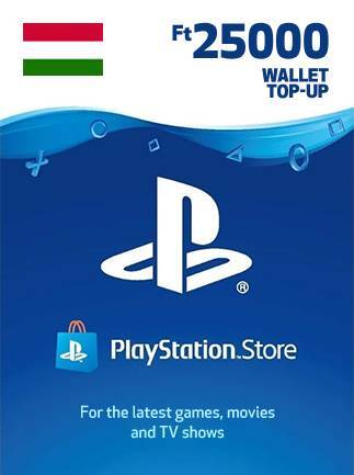 PlayStation Network Gift Card 25000 HUF - PSN Key - HUNGARY
