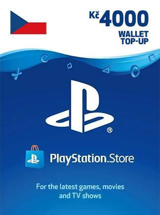 PlayStation Network Gift Card 4000 CZK - PSN Key - CZECH REPUBLIC
