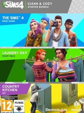 The Sims 4: Clean & Cozy Starter Bundle (PC/Mac)