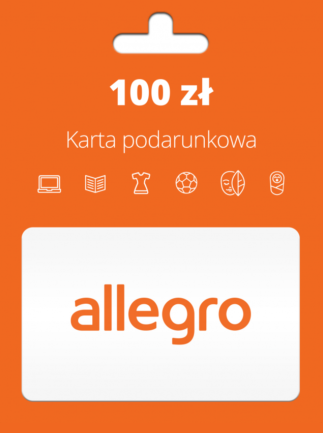 Allegro Karta Podarunkowa 100 PLN POLAND