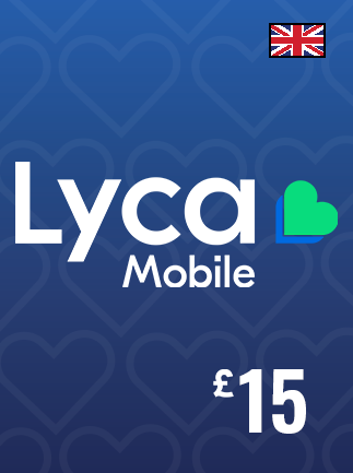 Lycamobile 15 GBP - Lycamobile - UNITED KINGDOM