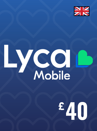 Lycamobile 40 GBP - Lycamobile - UNITED KINGDOM