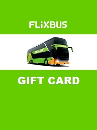 FLIXBUS Gift Card 50 EUR - FlixBus Key - GERMANY