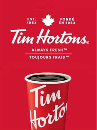 Tim Hortons 20 CAD CANADA