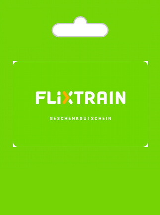 FLIXTRAIN Gift Card 15 EUR - FlixTrain Key - GERMANY